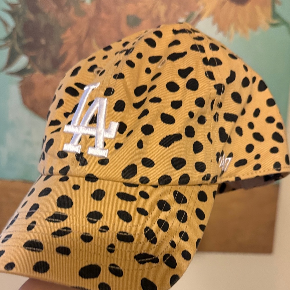 47 Brand LA Cheetah Print Cap